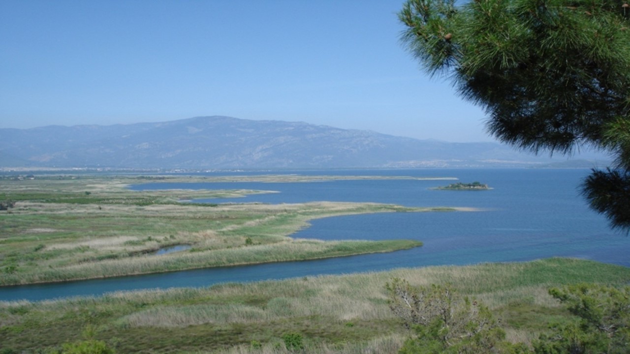 Озеро Кёйджегиз (провинция Мугла, Турция)