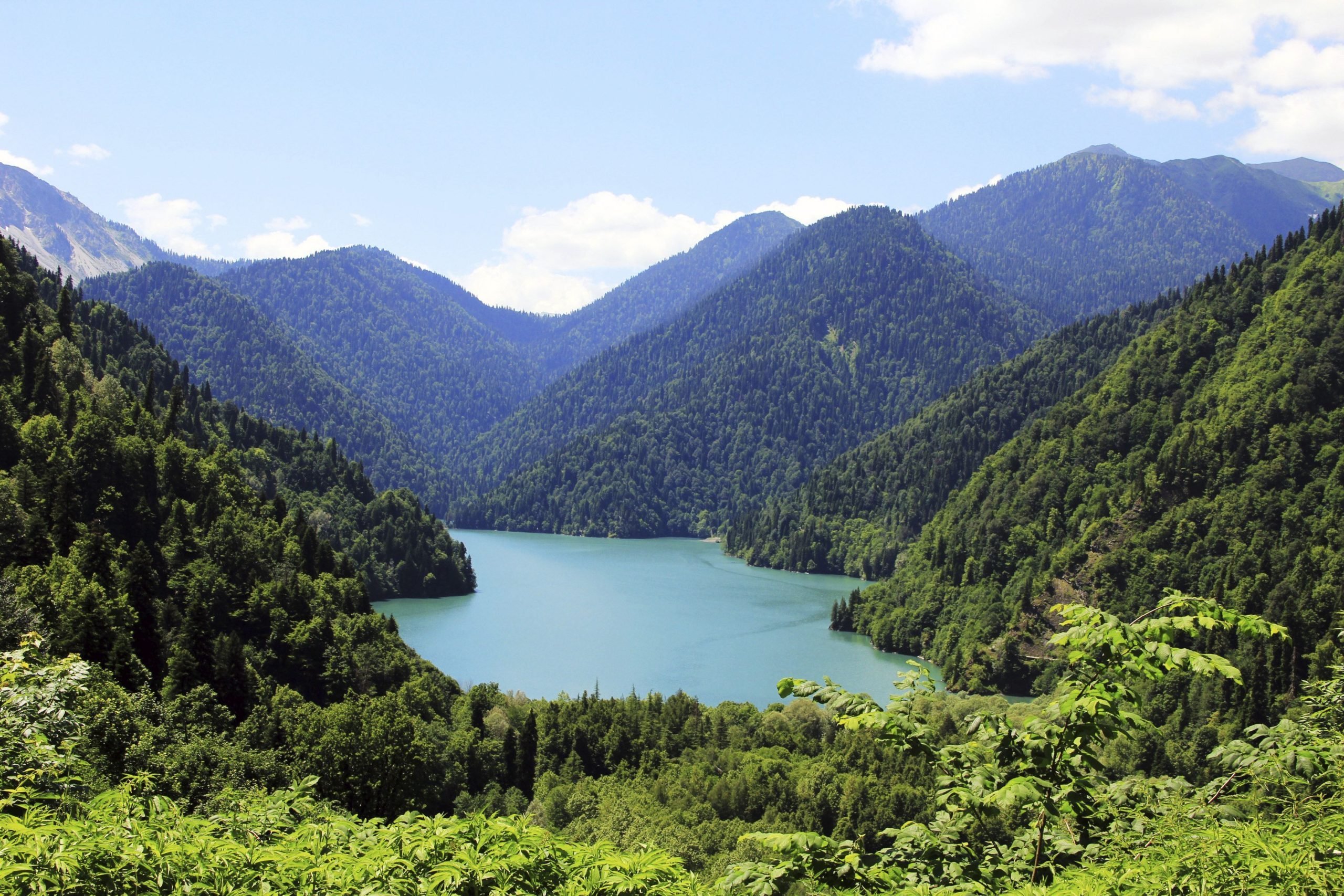 Озеро Большая Рица (Абхазия)