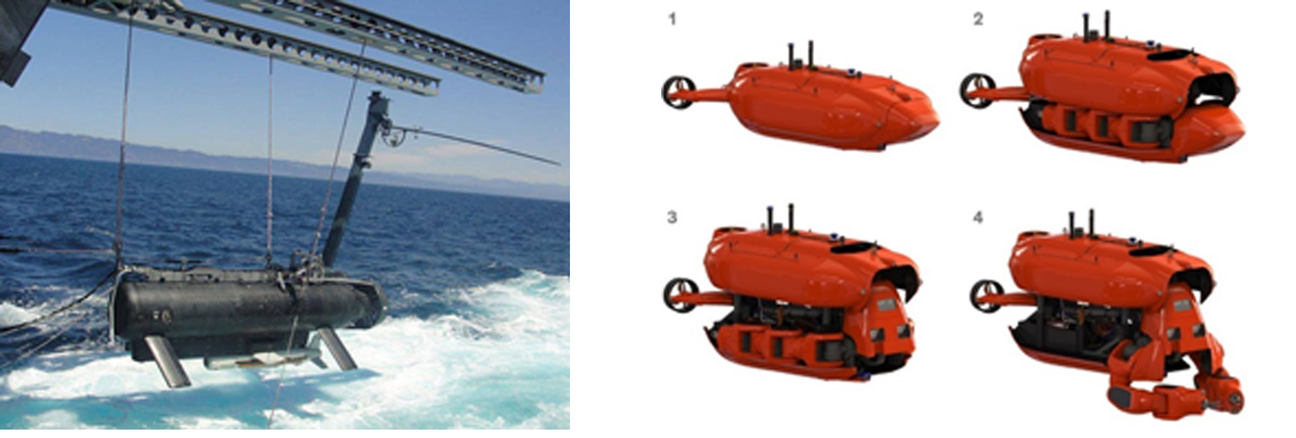 Система поиска мин «Remote Mine-hunting System» (Lockheed Martin, США), автономное подводное средство «Aquanaut» (Houston Mechatronics, США) [11]