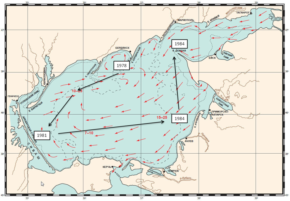 Освоение Mya arenaria Азовского моря