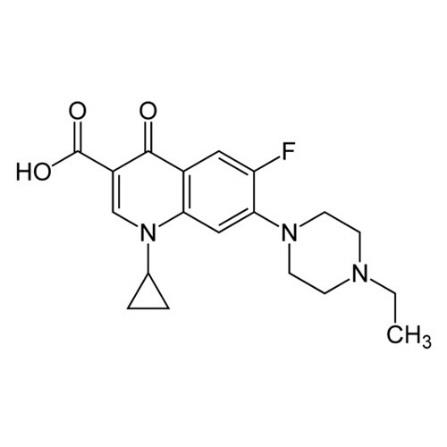 Структурная формула энрофлоксацина