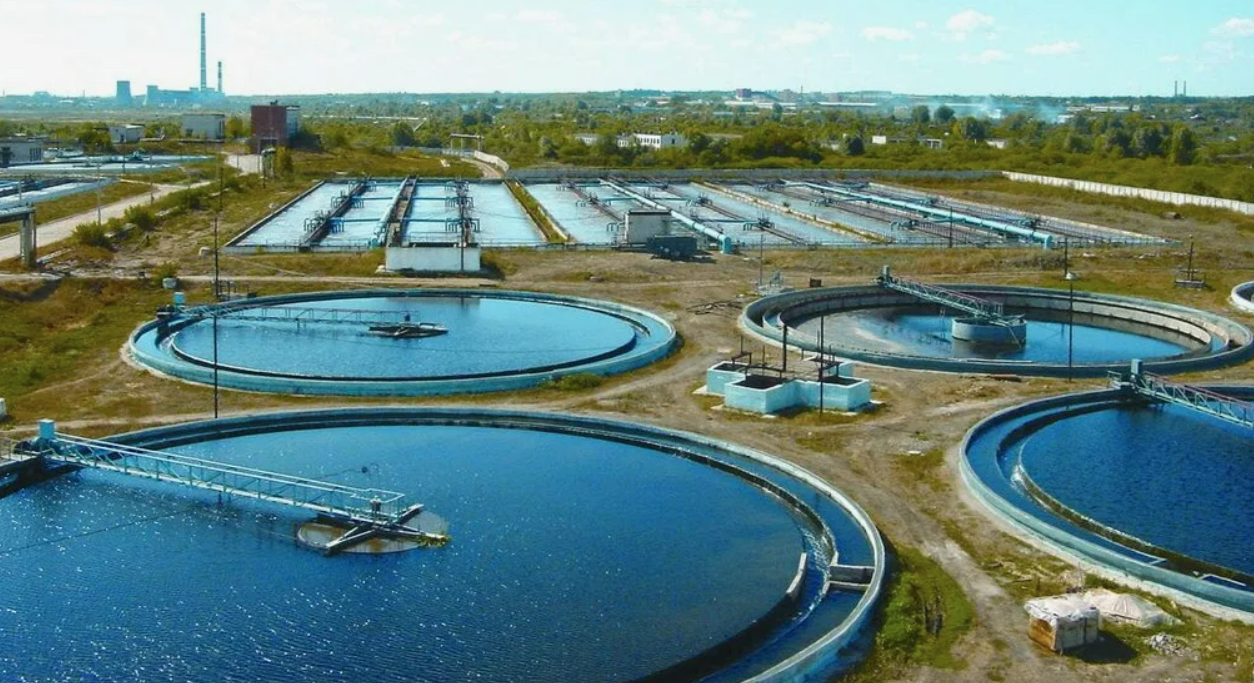 Централизованные очистные сооружения (общий вид)