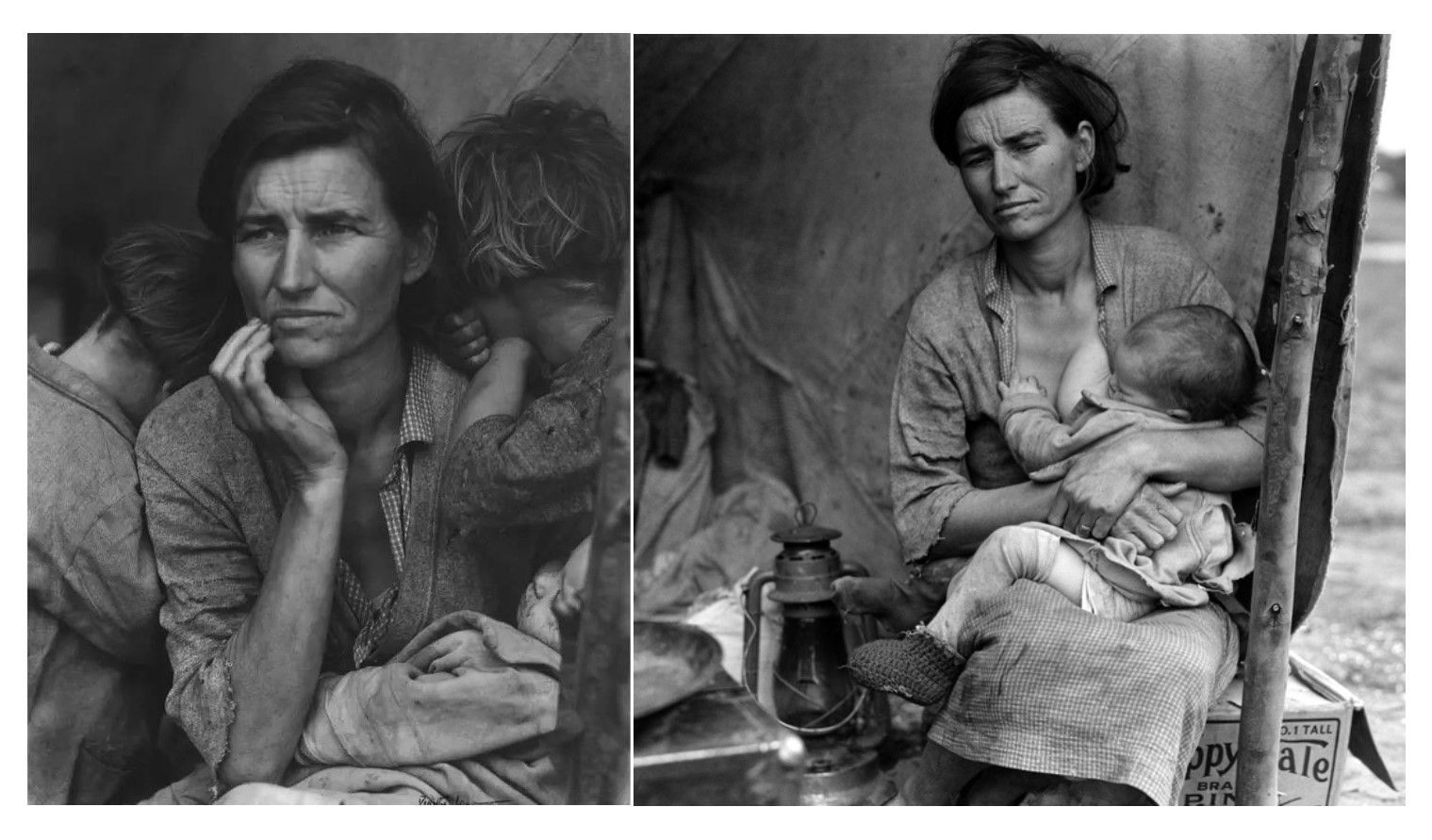 «Мать-мигрантка» Доротеи Ланж (1936 г.)