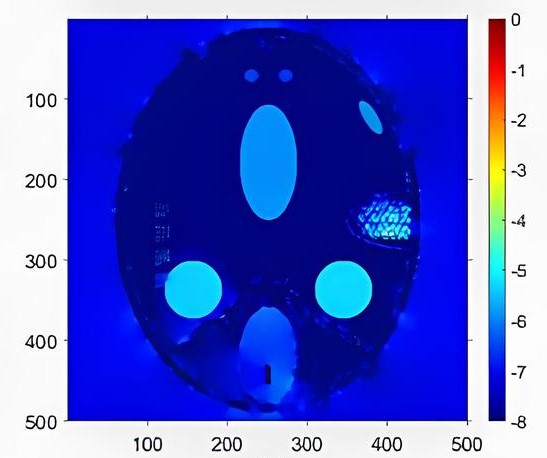 Малоракурсная геометрия c 21 проекциями при шаге сканирования 10º