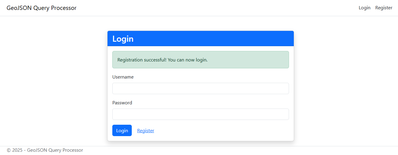 Страница для входа в аккаунт