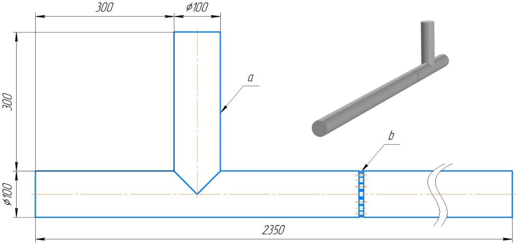 Общий вид стенда с установленным УПП