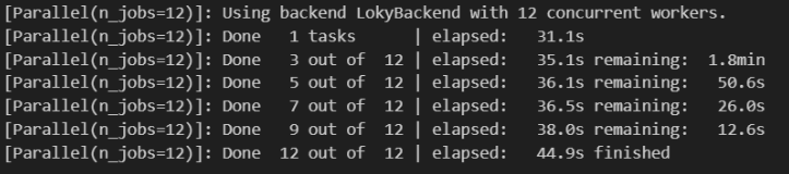 Проверка результатов времени сортировки с параллелизмом
