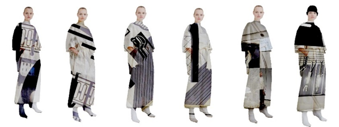 Поиск конструктивно-декоративных решений моделей костюма