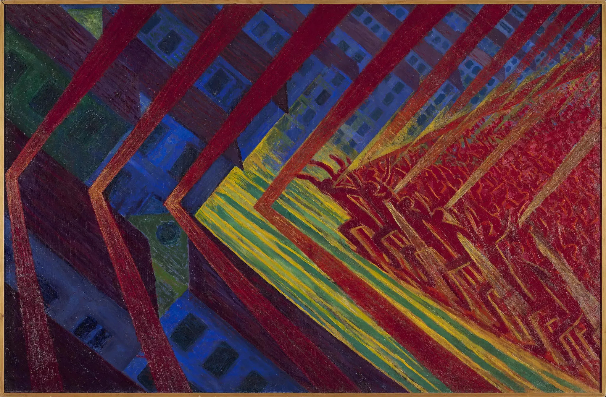Луиджи Руссоло «Восстание» (1911 г.)