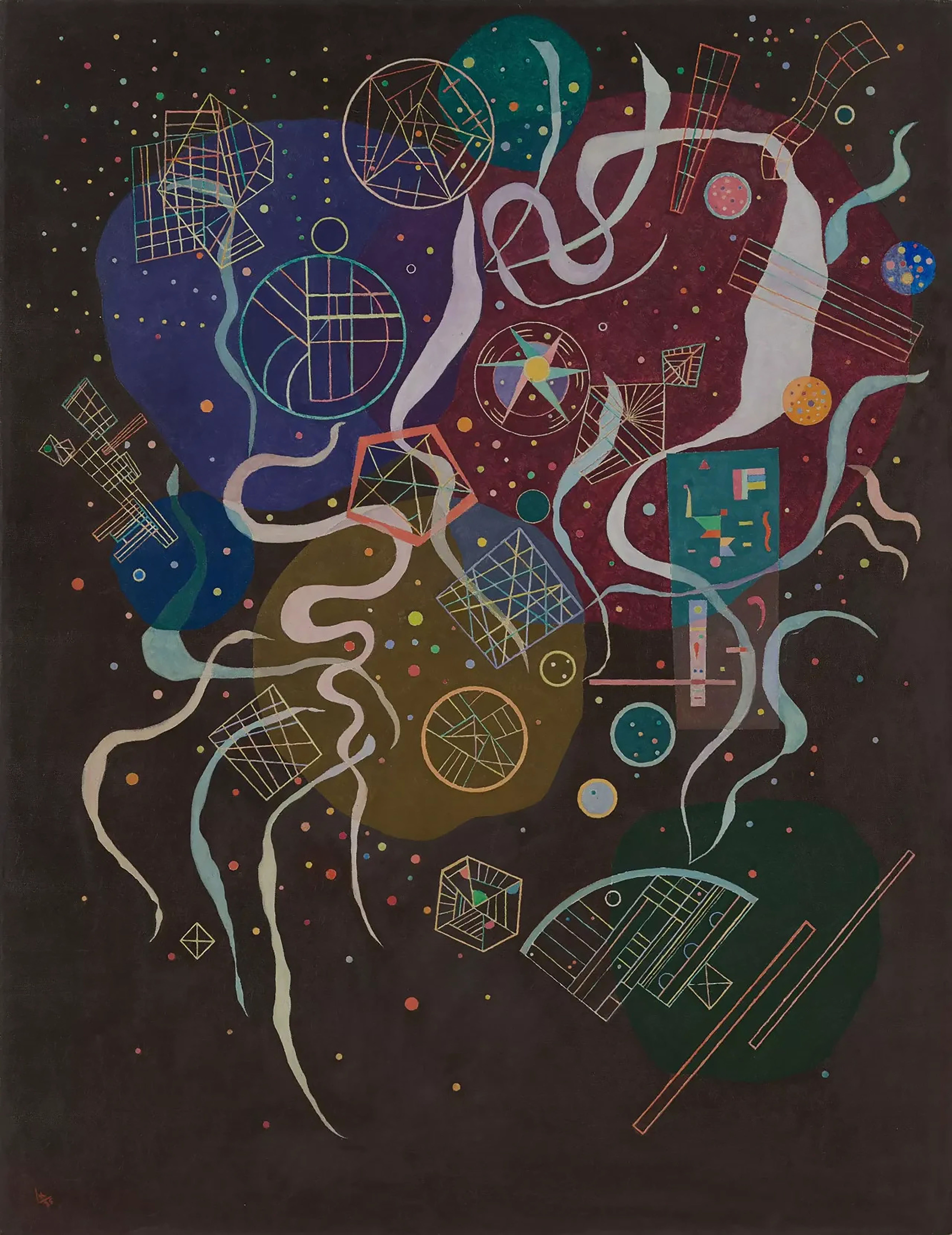 В.В. Кандинский «Движение» (1935 г.)