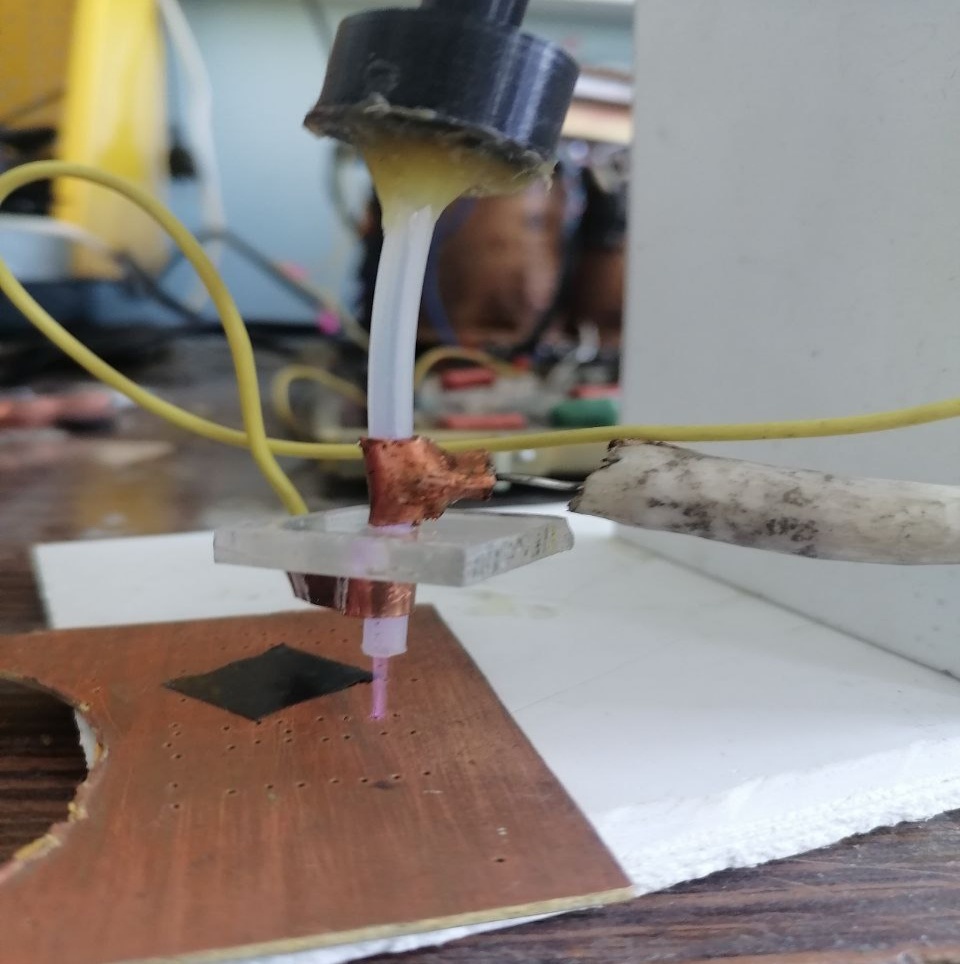 Ar plasma jet Discharge